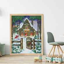 Load image into Gallery viewer, Joy Sunday - Santa Claus Arrives - 38*48CM 14CT 2 Stamped Cross Stitch
