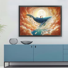 Load image into Gallery viewer, Mona Lisa Silk Brand - Big Fish And Begonia - 65*50CM 11CT 3 Stamped Cross Stitch
