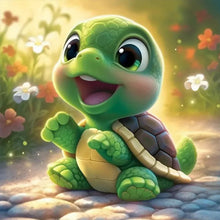 Load image into Gallery viewer, Turtle 40*40CM(Canvas) Full Round Drill Diamond Painting
