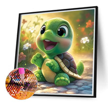 Load image into Gallery viewer, Turtle 40*40CM(Canvas) Full Round Drill Diamond Painting
