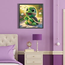 Load image into Gallery viewer, Turtle 40*40CM(Canvas) Full Round Drill Diamond Painting
