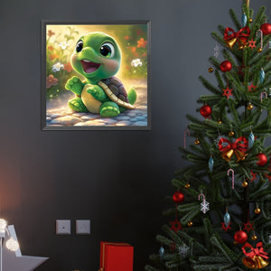 Turtle 40*40CM(Canvas) Full Round Drill Diamond Painting