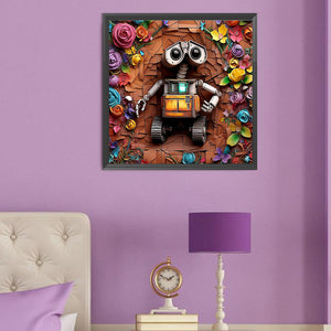 Pick-Up Truck 50*50CM(Canvas) Full Round Drill Diamond Painting