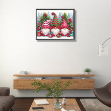 Load image into Gallery viewer, Gnome Red 40*50CM(Canvas) Partial Special Shaped Drill Diamond Painting
