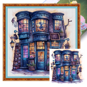 Huancan - Cottage - 50*50CM 14CT 2 Stamped Cross Stitch
