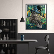 Load image into Gallery viewer, Witch Cat 40*50CM(Canvas) Full Square Drill Diamond Painting
