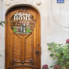 Load image into Gallery viewer, 12pcs 2D Flat DIY Diamond Art Pendant Cartoon Animal Home Garden Door Wall Decor
