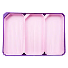 Load image into Gallery viewer, 4 Set Large Diamond Art Painting Bead Sorting Trays for DIY Art Craft (Pink)
