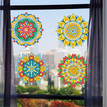 Load image into Gallery viewer, 6 PCS Gem Art DIY Craft Kits Mandala Diamond Mosaic Stickers for Boy Girl Gift
