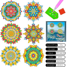 Load image into Gallery viewer, 6 PCS Gem Art DIY Craft Kits Mandala Diamond Mosaic Stickers for Boy Girl Gift
