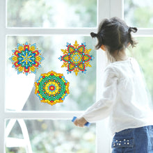 Load image into Gallery viewer, 6 PCS Gem Art DIY Craft Kits Mandala Diamond Mosaic Stickers for Boy Girl Gift
