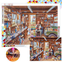 Load image into Gallery viewer, Toy House 60*45CM(Canvas) Full Square Drill Diamond Painting
