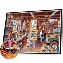 Load image into Gallery viewer, Toy House 60*45CM(Canvas) Full Square Drill Diamond Painting
