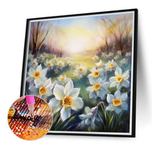 Load image into Gallery viewer, Daffodil 40*40CM(Canvas) Full Round Drill Diamond Painting

