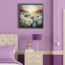 Load image into Gallery viewer, Daffodil 40*40CM(Canvas) Full Round Drill Diamond Painting
