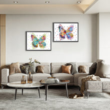 Load image into Gallery viewer, 2PCS Butterfly 40*30CM(Canvas) Partial Special Shaped Drill Diamond Painting
