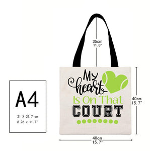 Canvas Bag-Tennis 40*40CM