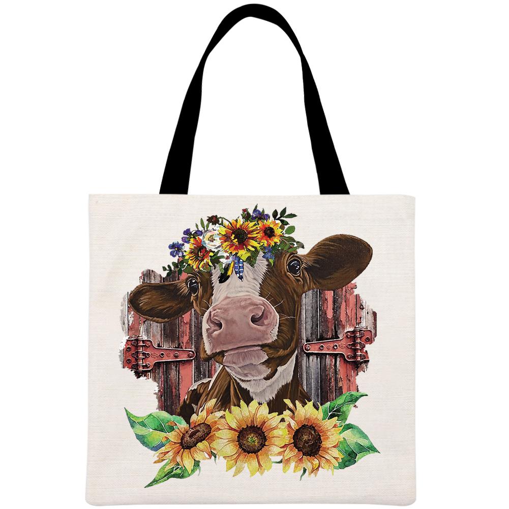 Canvas Bag-Sunflower 40*40CM
