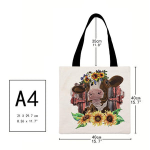 Canvas Bag-Sunflower 40*40CM