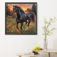 Load image into Gallery viewer, Horse 30*30CM(Canvas) Full Round Drill Diamond Painting
