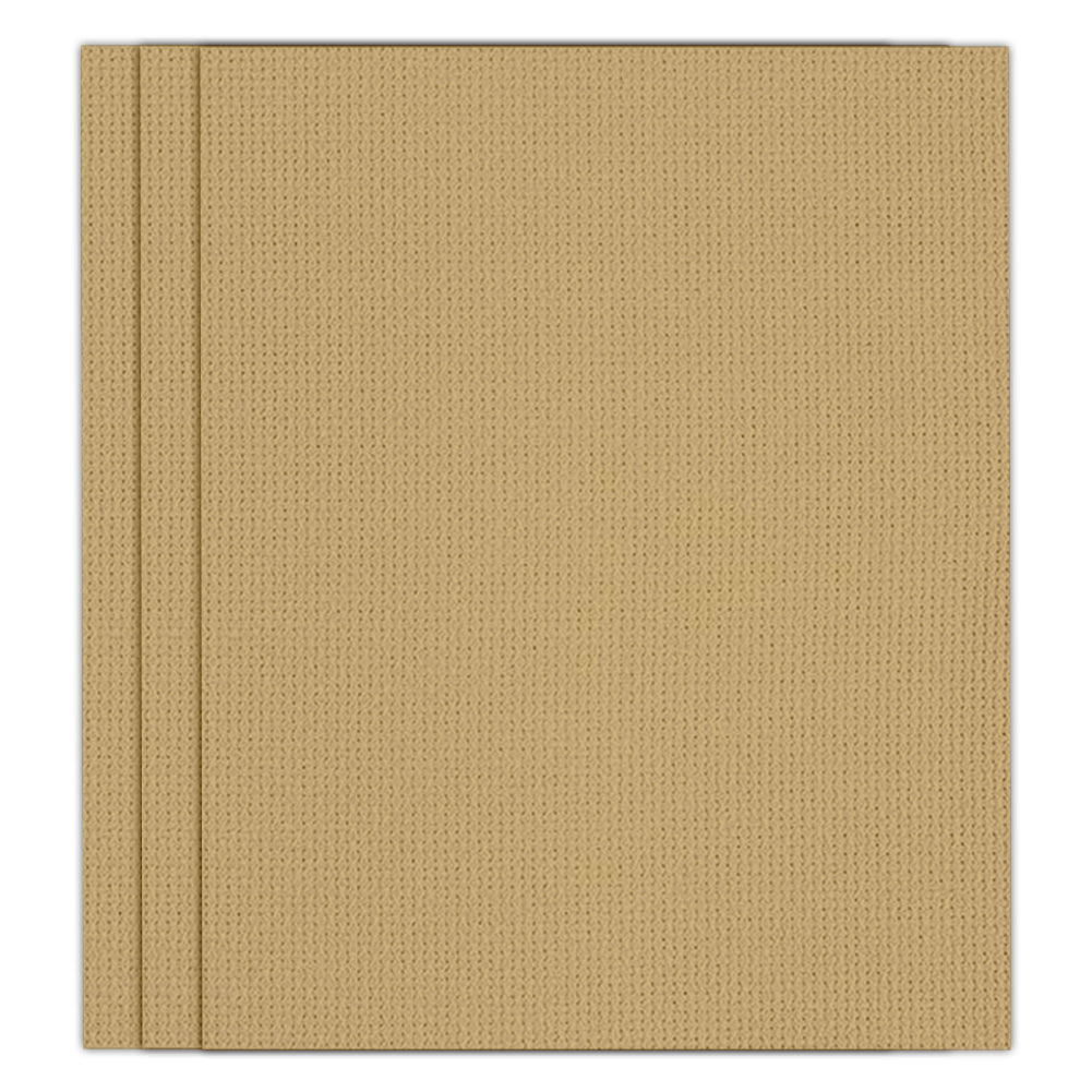 3PCS 11 Count Embroidery Cross Cotton Fabric for Embroidery Beginner (20x24in)