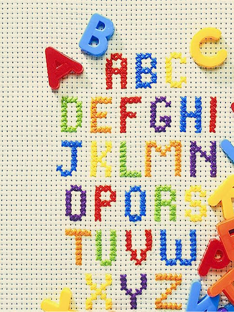 3PCS 11 Count Embroidery Cross Stitch Fabric for Embroidery Beginner (20x24in)
