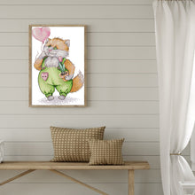 Load image into Gallery viewer, Joy Sunday - Dreamer On The Move - 18*29CM 14CT 2 Stamped Cross Stitch
