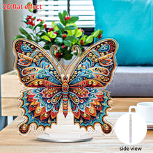 Load image into Gallery viewer, 2D Flat Gorgeous Butterfly DIY Desktop Diamond Art Kits for Home Office Decor
