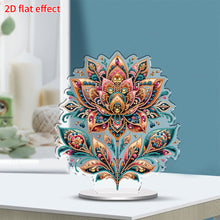 Load image into Gallery viewer, 2D Flat Gorgeous Flower DIY Desktop Diamond Art Kits for Home Office Decoration
