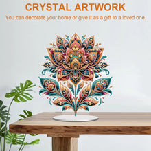 Load image into Gallery viewer, 2D Flat Gorgeous Flower DIY Desktop Diamond Art Kits for Home Office Decoration
