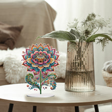 Load image into Gallery viewer, 2D Flat Gorgeous Flower DIY Desktop Diamond Art Kits for Home Office Decoration
