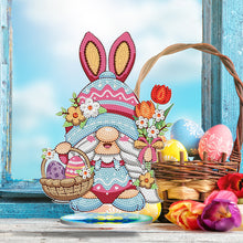 Load image into Gallery viewer, DIY Diamond Painting Desktop Ornaments Kit for Office Decor (Easter Egg Gnome)

