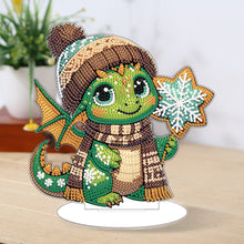 Load image into Gallery viewer, Baby Dinosaur Round Diamond Painting Desktop Decoration for Office Desktop Decor
