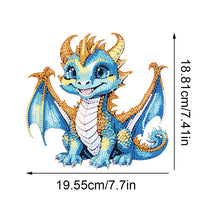 Load image into Gallery viewer, Baby Dinosaur Round Diamond Painting Desktop Decoration for Office Desktop Decor
