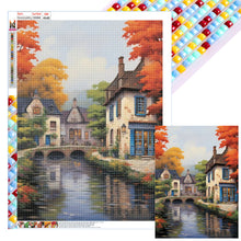 Load image into Gallery viewer, Country House 45*60CM(Canvas) Full Square Drill Diamond Painting
