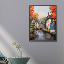 Load image into Gallery viewer, Country House 45*60CM(Canvas) Full Square Drill Diamond Painting
