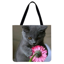 Load image into Gallery viewer, Canvas Bag-Cat 40*40CM
