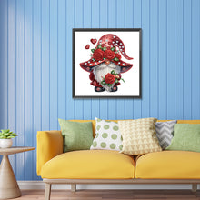 Load image into Gallery viewer, Valentine&#39;S Day Gnome 30*30CM(Canvas) Partial Special Shaped Drill Diamond Painting
