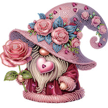 Load image into Gallery viewer, Valentine&#39;S Day Gnome 30*30CM(Canvas) Partial Special Shaped Drill Diamond Painting
