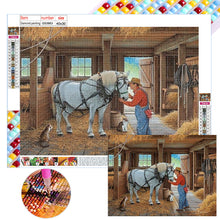 Load image into Gallery viewer, Country House 40*30CM(Canvas) Full Square Drill Diamond Painting
