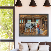 Load image into Gallery viewer, Country House 40*30CM(Canvas) Full Square Drill Diamond Painting
