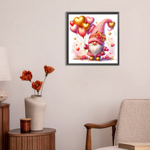 Load image into Gallery viewer, Valentine&#39;S Day Gnome 30*30CM(Canvas) Full Round Drill Diamond Painting
