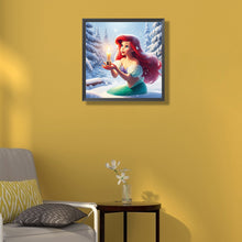 Load image into Gallery viewer, Princess Ariel The Mermaid 50*50CM(Canvas) Full Round Drill Diamond Painting
