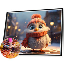 Load image into Gallery viewer, Winter Chickens 35*30CM(Canvas) Full Round Drill Diamond Painting
