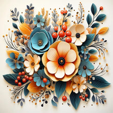 Load image into Gallery viewer, Flowers And Grass 35*35CM(Canvas) Full Round Drill Diamond Painting
