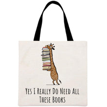 Load image into Gallery viewer, Canvas Bag-Books 40*40CM

