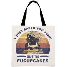 Load image into Gallery viewer, Canvas Bag-Cat 40*40CM
