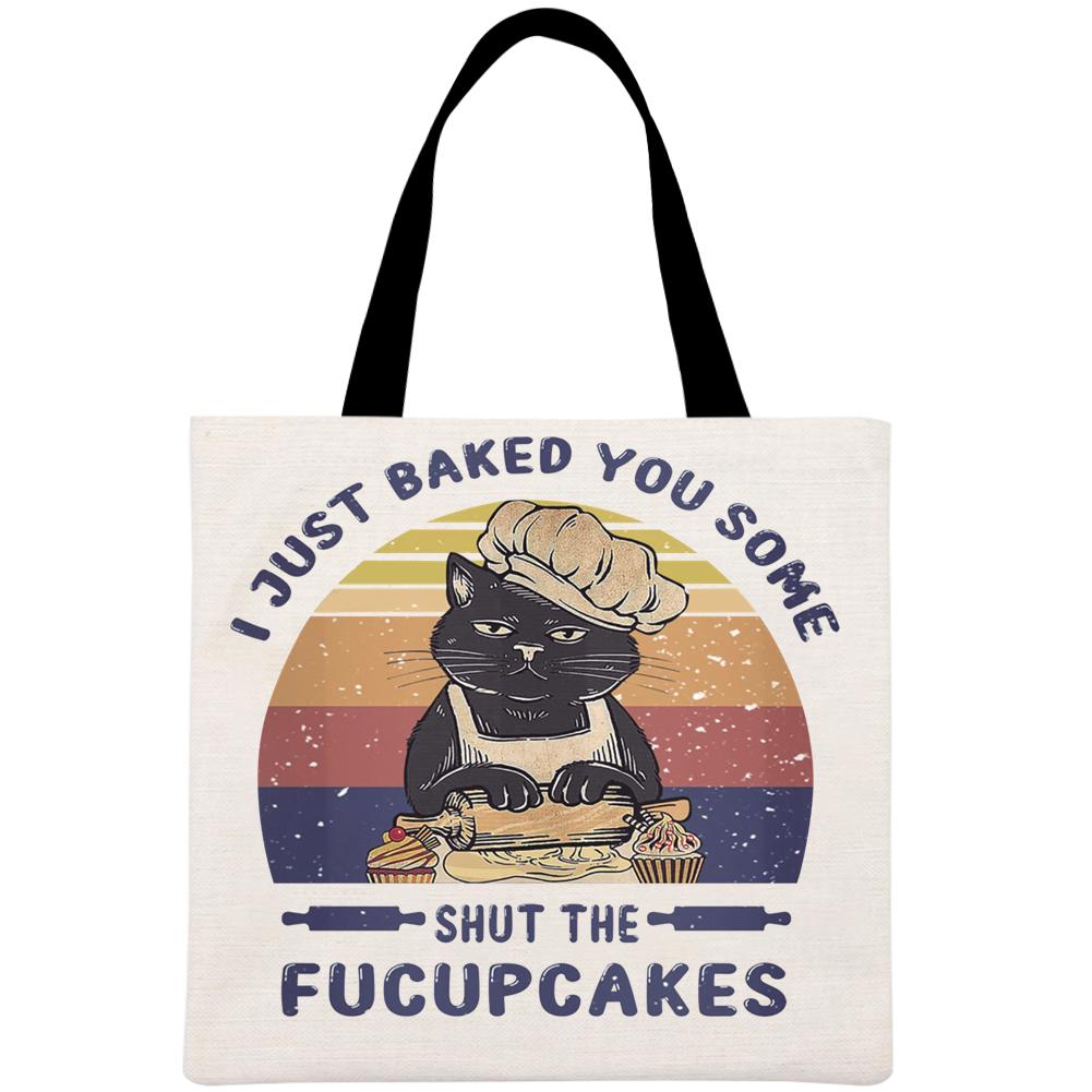 Canvas Bag-Cat 40*40CM