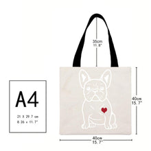 Load image into Gallery viewer, Canvas Bag-Dog 40*40CM
