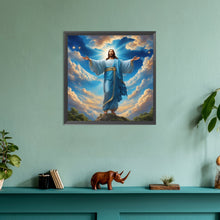 Load image into Gallery viewer, Jesus 30*30CM(Canvas) Full Round Drill Diamond Painting
